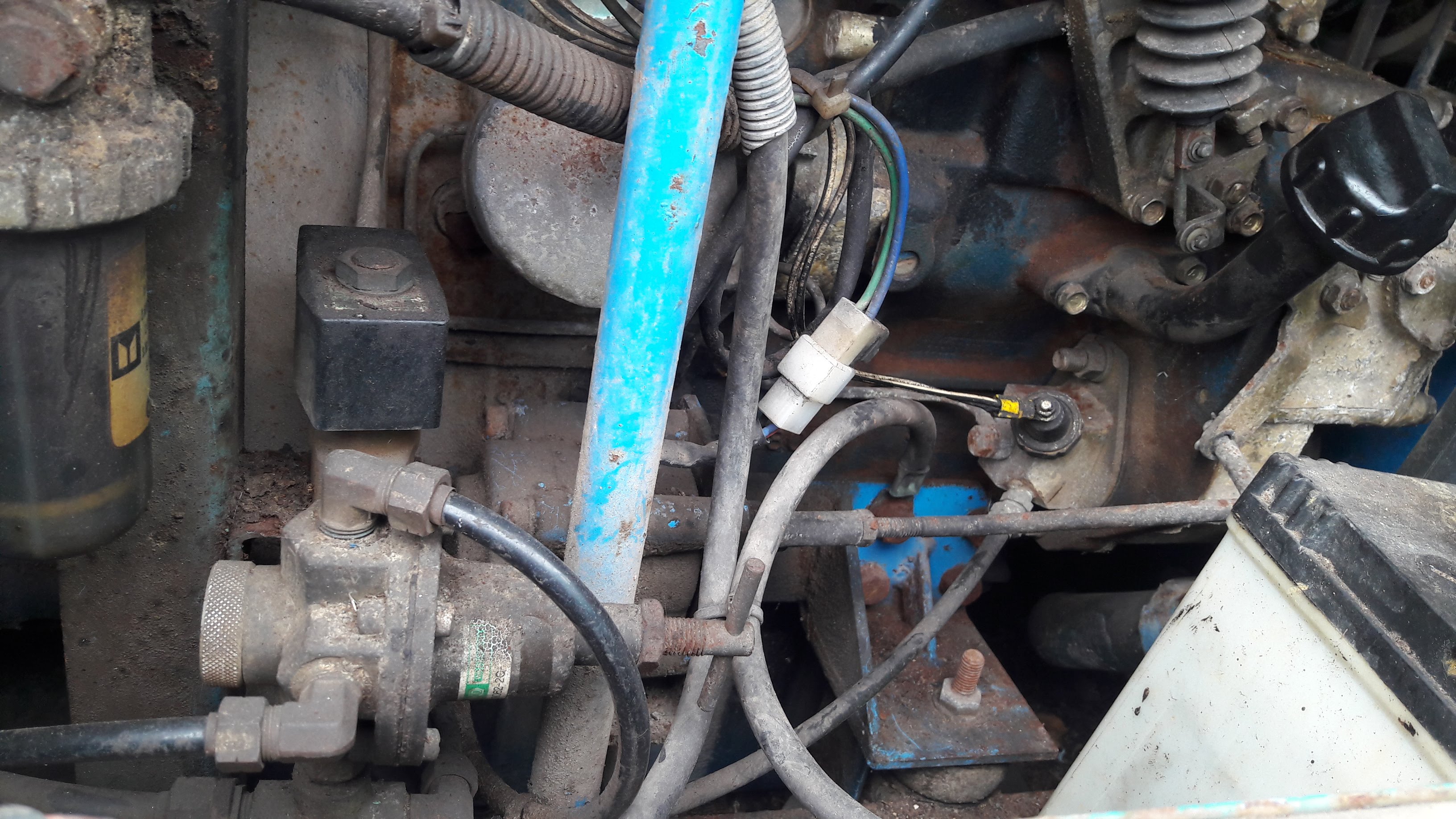 ขายเครื่องปั๊มลม DENYO DPS-130SS1 เก่านอก ขนาด 7 บาร์ 130 cfm