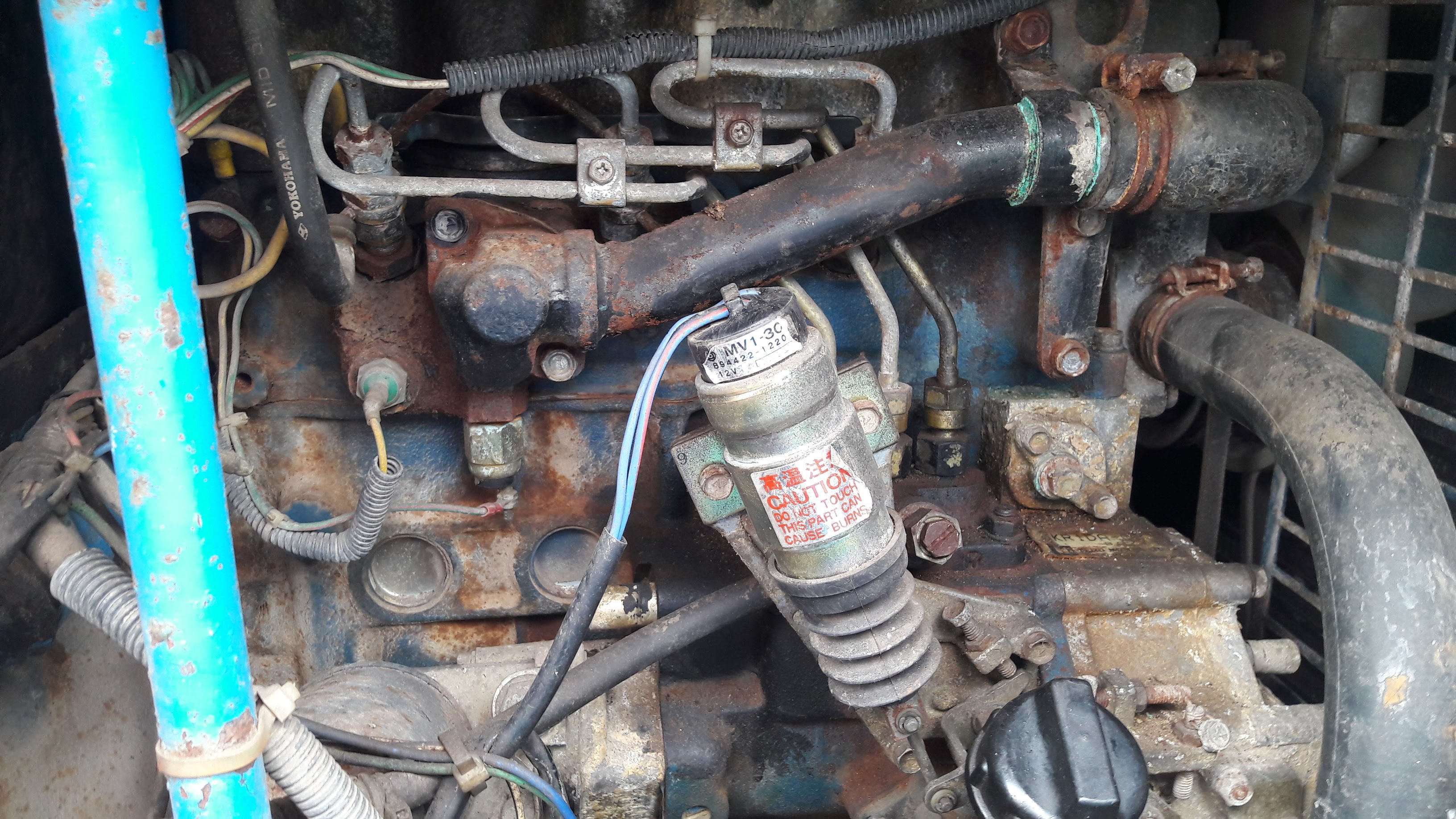 ขายเครื่องปั๊มลม DENYO DPS-130SS1 เก่านอก ขนาด 7 บาร์ 130 cfm