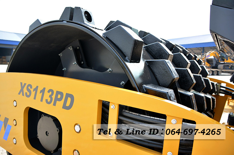 ขายรถบดอัดสั่นสะเทือนเปลือกหนามหุ้มเรียบ 10 ตัน ใหม่ XCMG