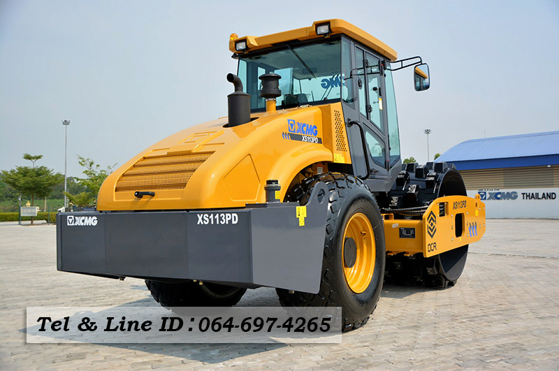 ขายรถบดอัดสั่นสะเทือนเปลือกหนามหุ้มเรียบ 10 ตัน ใหม่ XCMG