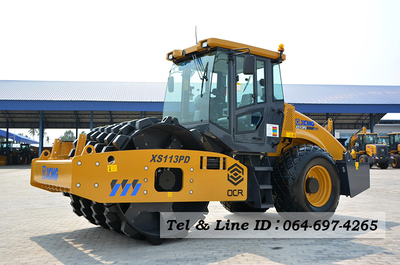 ขายรถบดอัดสั่นสะเทือนเปลือกหนามหุ้มเรียบ 10 ตัน ใหม่ XCMG