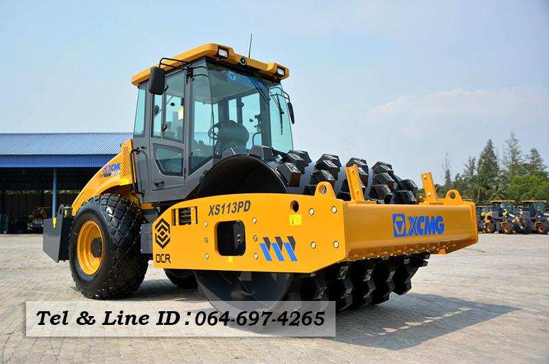 ขายรถบดอัดสั่นสะเทือนเปลือกหนามหุ้มเรียบ 10 ตัน ใหม่ XCMG
