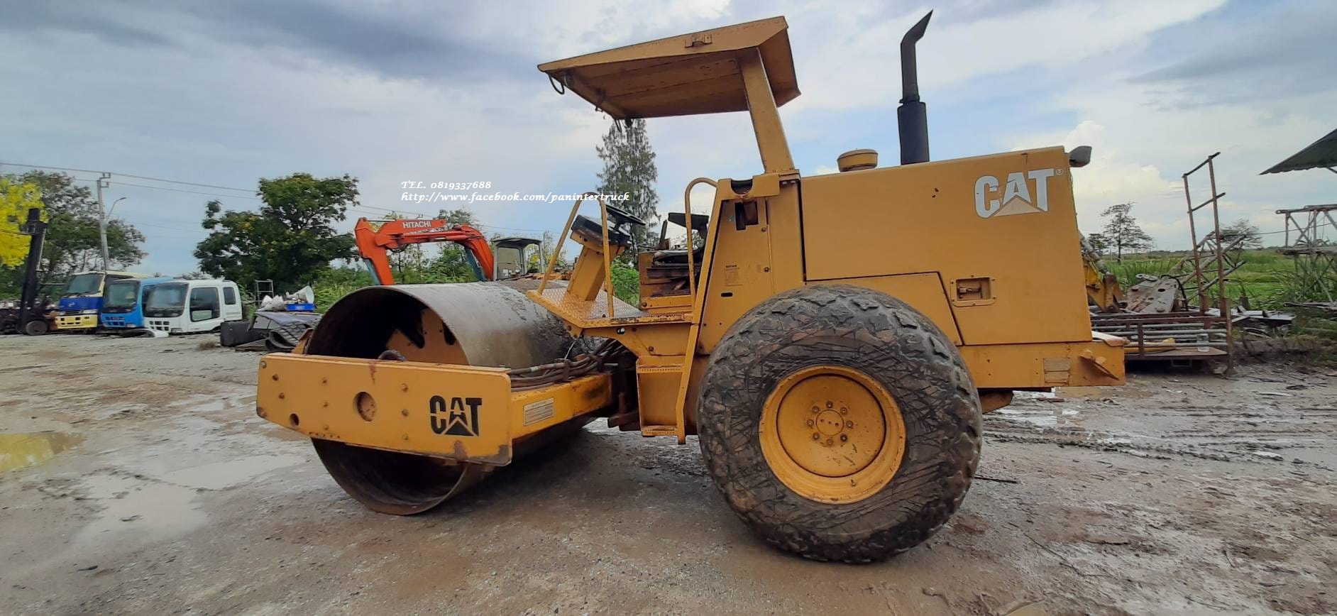ขายถูกสุดๆ ราคาเพียง 699,000 บาท มีเล่มทะเบียน
รถบดสั่นสะเทือน ล้อเรียบ แคท CATERPILLAR CS563C -7GG
ขนาด10ตัน