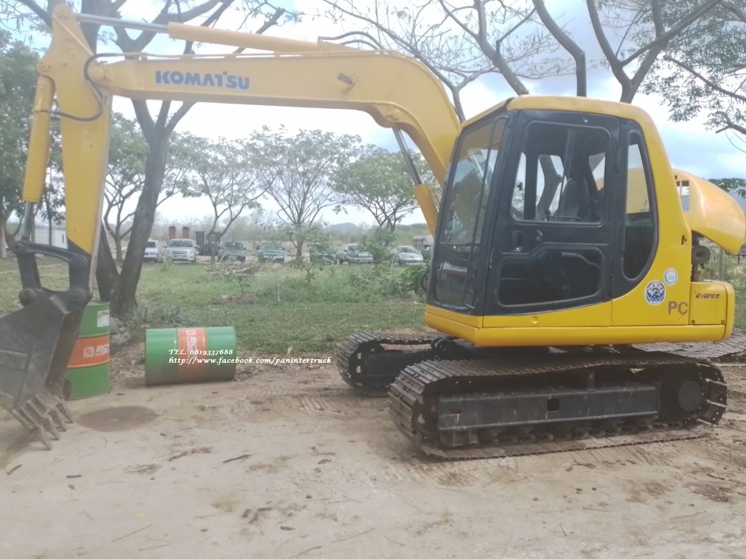 ขายรถขุดโคมัสสุ PC60 รุ่น 7 เก่านอกแท้ ขนาด 6 ตัน มีอินวอย
ราคาเพียง 522,000 บาท
HYD. EXCAVATOR KOMATSU PC60-7