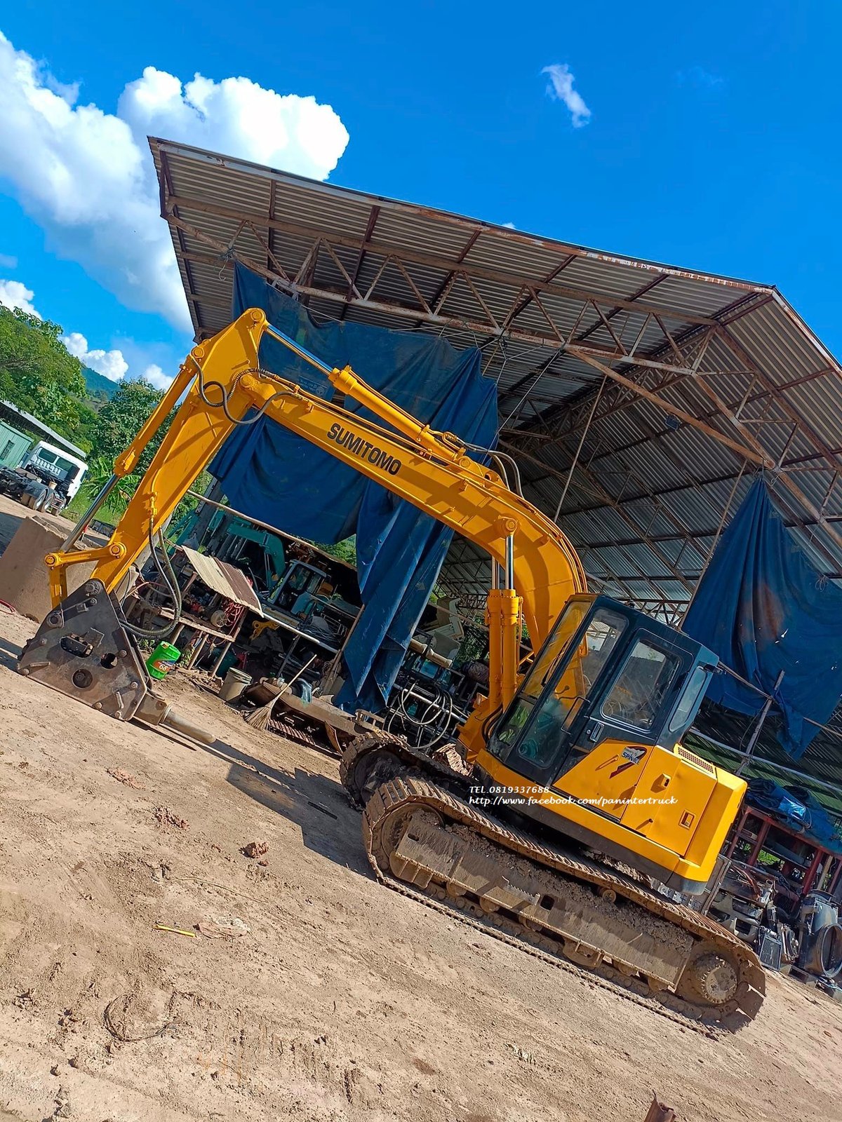 522,000 บาท+พร้อมหัวเจาะกระแทก 🎉 #รถขุดซูมิโตโม่
HYD. EXCAVATOR #SUMITOMO #SH145
ขนาด 12 ตัน 522,000 บาท+พร้อมหัวเจาะกระแทก 🎉 #รถขุดซูมิโตโม่
HYD. EXCAVATOR #SUMITOMO #SH145
ขนาด 12 ตัน