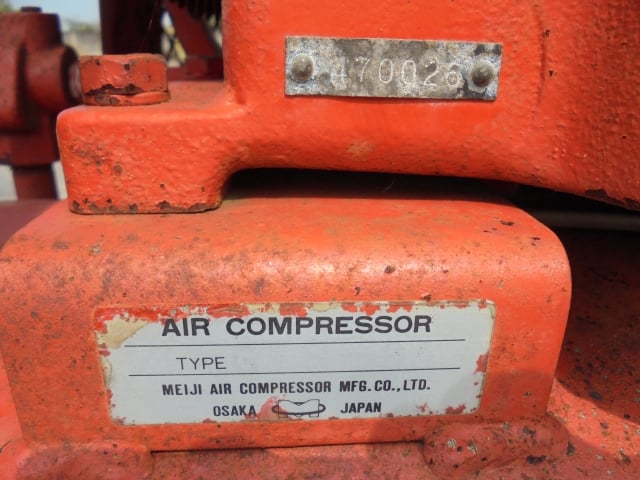 FROM JAPAN 26,000 Uาท งานนำเข้า #เครื่องปั๊มลม 155L.ลิตร #ELECTRIC AIR #COMPRESSOR #MEIJI #HITACHI