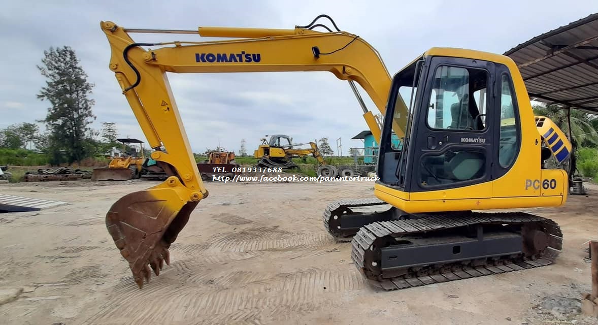 Vายรถขุดโคมัสสุ PC60 รุ่น 7 เก่านอกแท้ ขนาด 6 ตัน มีเอกสารแจ้งจำหน่าย
ราคาเพียง 555,000 บาท