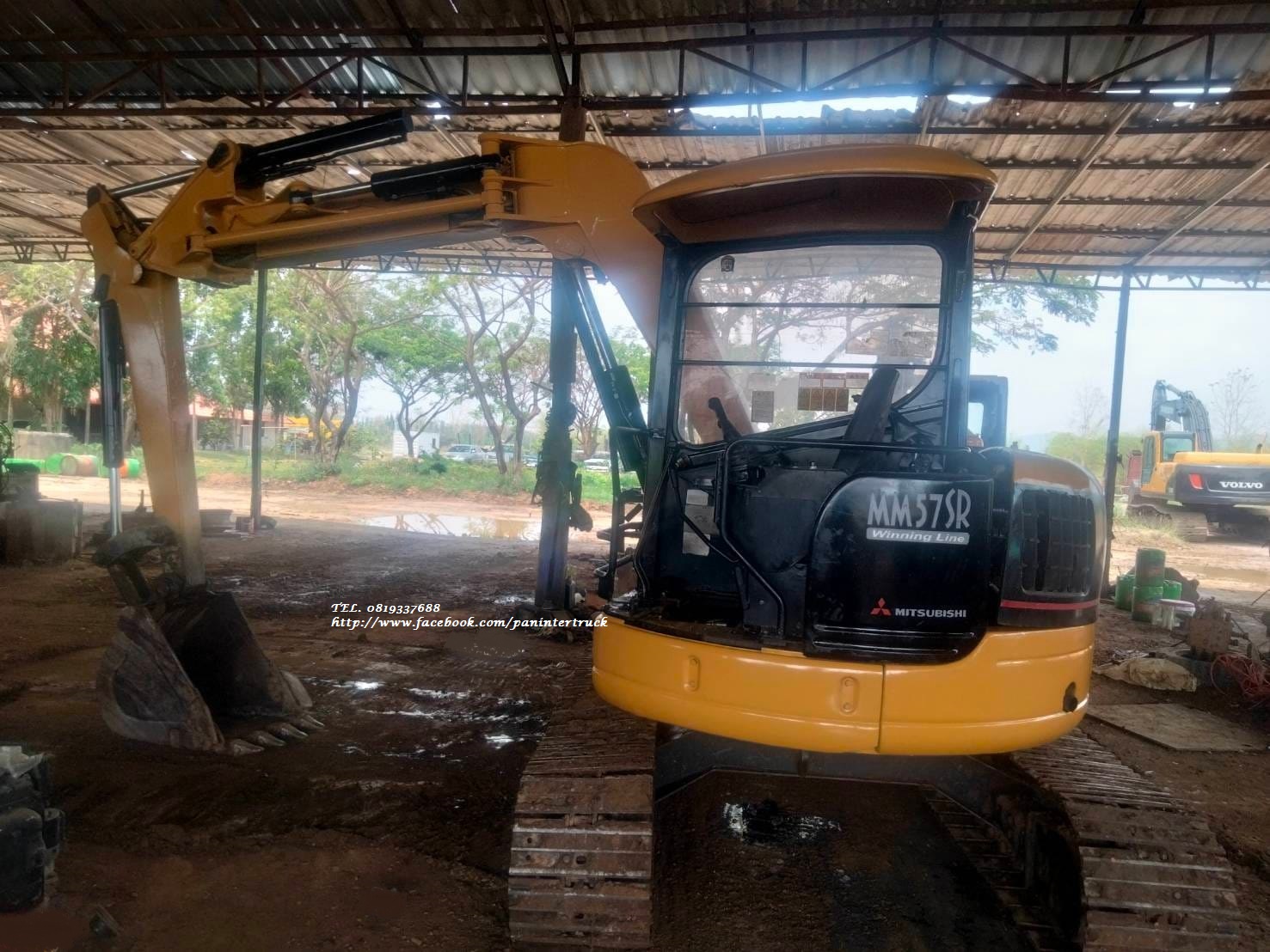 ขายถูกด่วนๆ มีเล่มทะเบียน รถขุดมิตซู MITSUBISHI MM57 
เทียบเท่าแคท CAT305 ขนาด 5ตัน ราคาเพียง 388,000 บาท