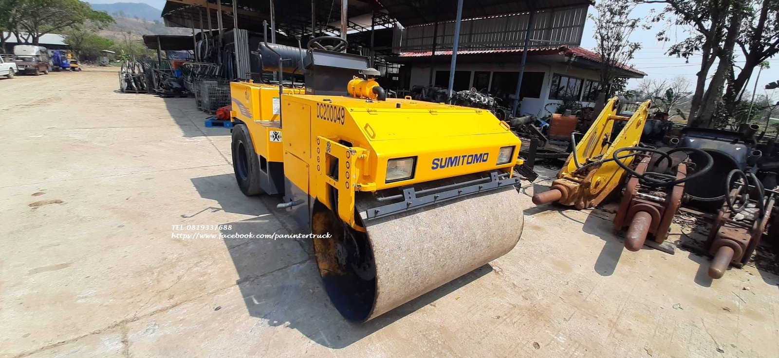 ลดสุดๆ🎉COMBINATION ROLLER #รถบดซูมิโตโม่ #SUMITOMO HW40VC 💥 ราคาเพียง 299,000 บาท