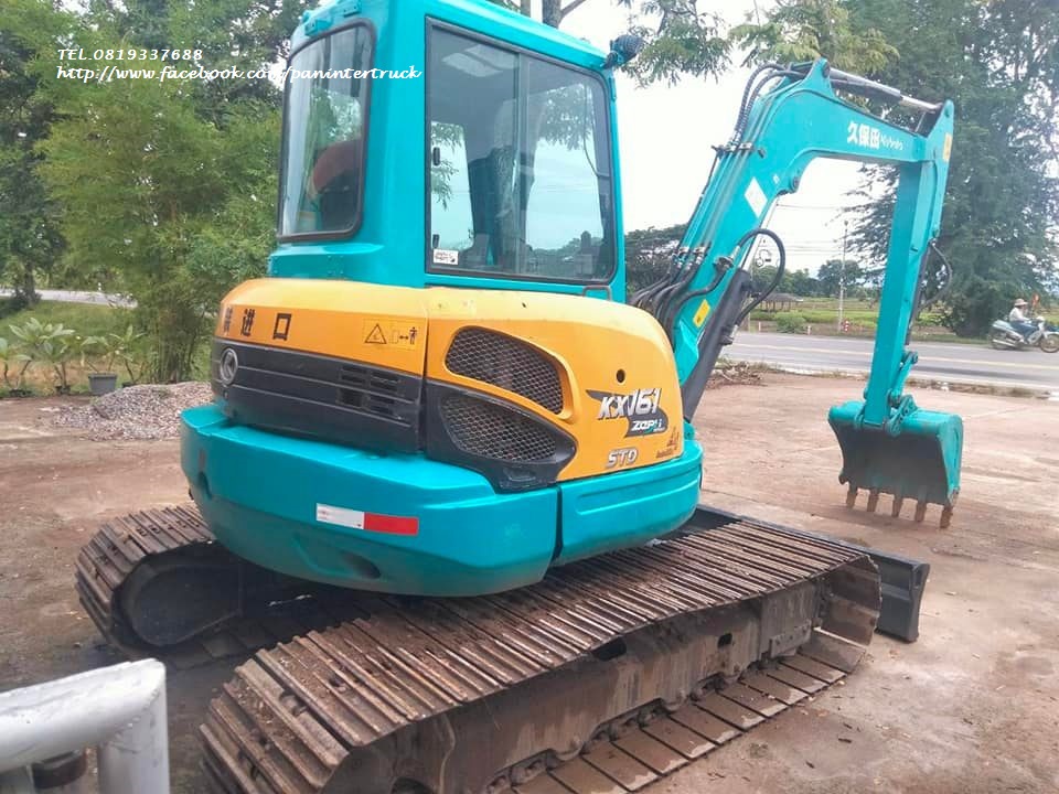 ราคาเพียง 500,000 บาทรถขุดคูโบต้า ขนาด 5ตัน
MINI. EXCAVATOR KUBOTA KX161-3SZ