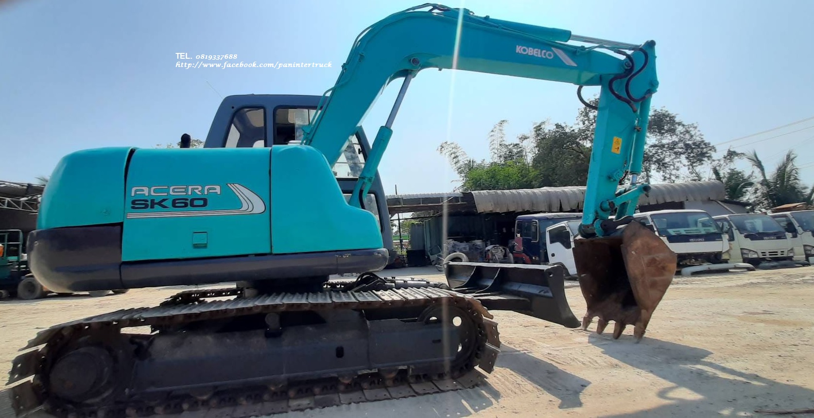 ลดกระหน่ำ พิกัด จ.สมุทรปราการ ราคาตัดส่งพ่อค้า รถขุด โกเบ
 KOBELCO SK60-3 มาร์คไฟท์ซุปเปอร์ เก๋งตั้งสีเทา ราคาเพียง 555,000 บาท