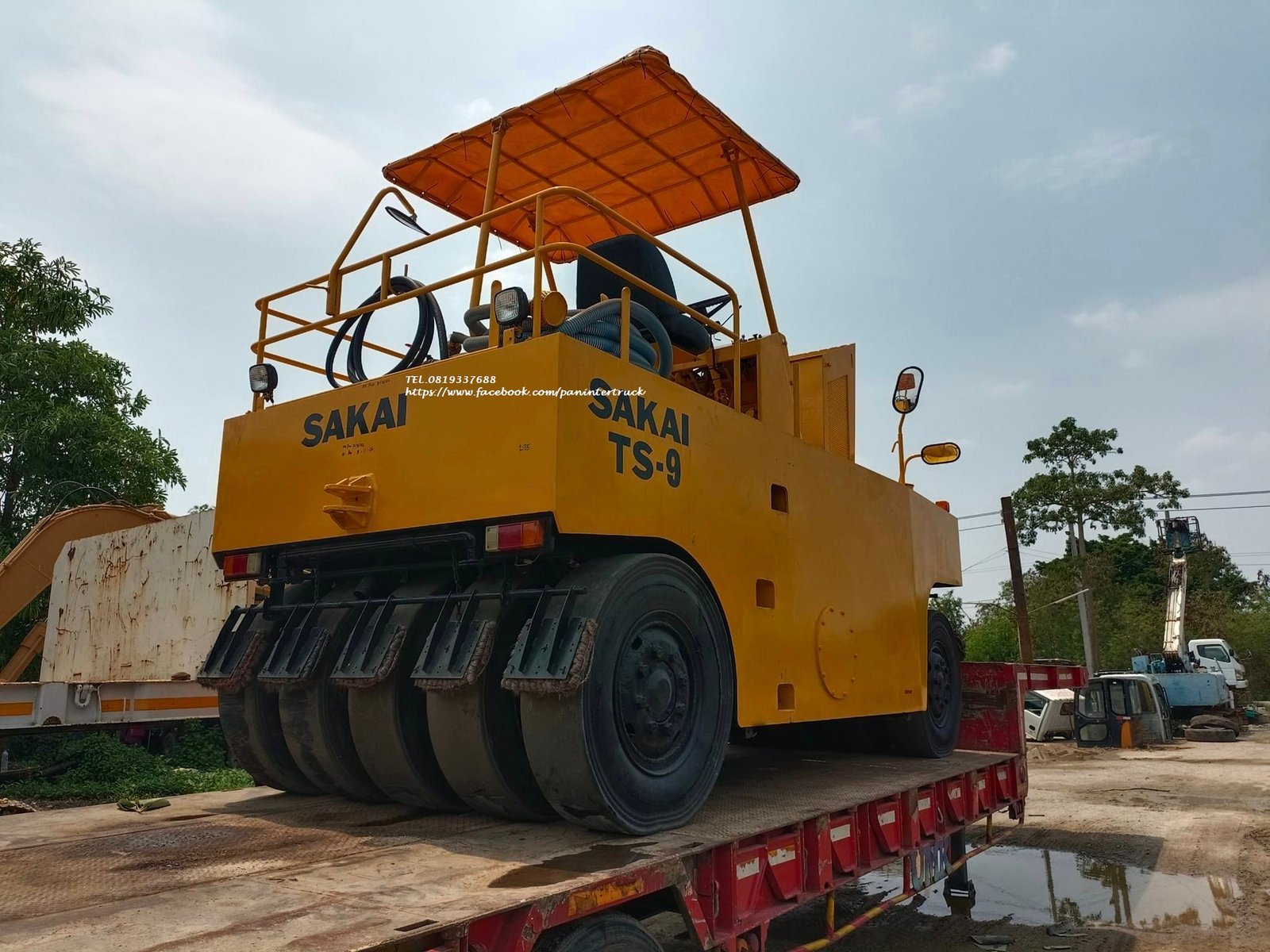 ลดสุดๆ 388,000 Uาท 🎉TIRE ROLLER #รถบดซาไก  #SAKAI  #TS7409  #TS9
#รถบดล้อยาง  9เส้น