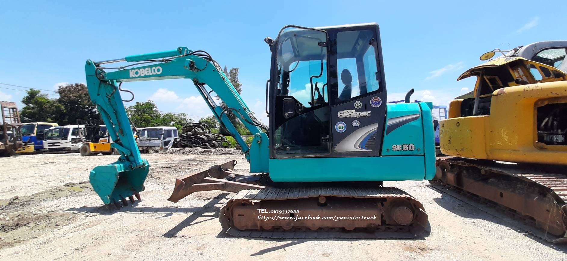 รถขุดโกเบ เก่านอก แอร์หนาว มีตู้ มีเก๋ง มีประตู ราคาเพียง 499,000 บาท
HYD. EXCAVATOR KOBELCO SK60-8 รถขุดโกเบ เก่านอก แอร์หนาว มีตู้ มีเก๋ง มีประตู ราคาเพียง 499,000 บาท
HYD. EXCAVATOR KOBELCO SK60-8