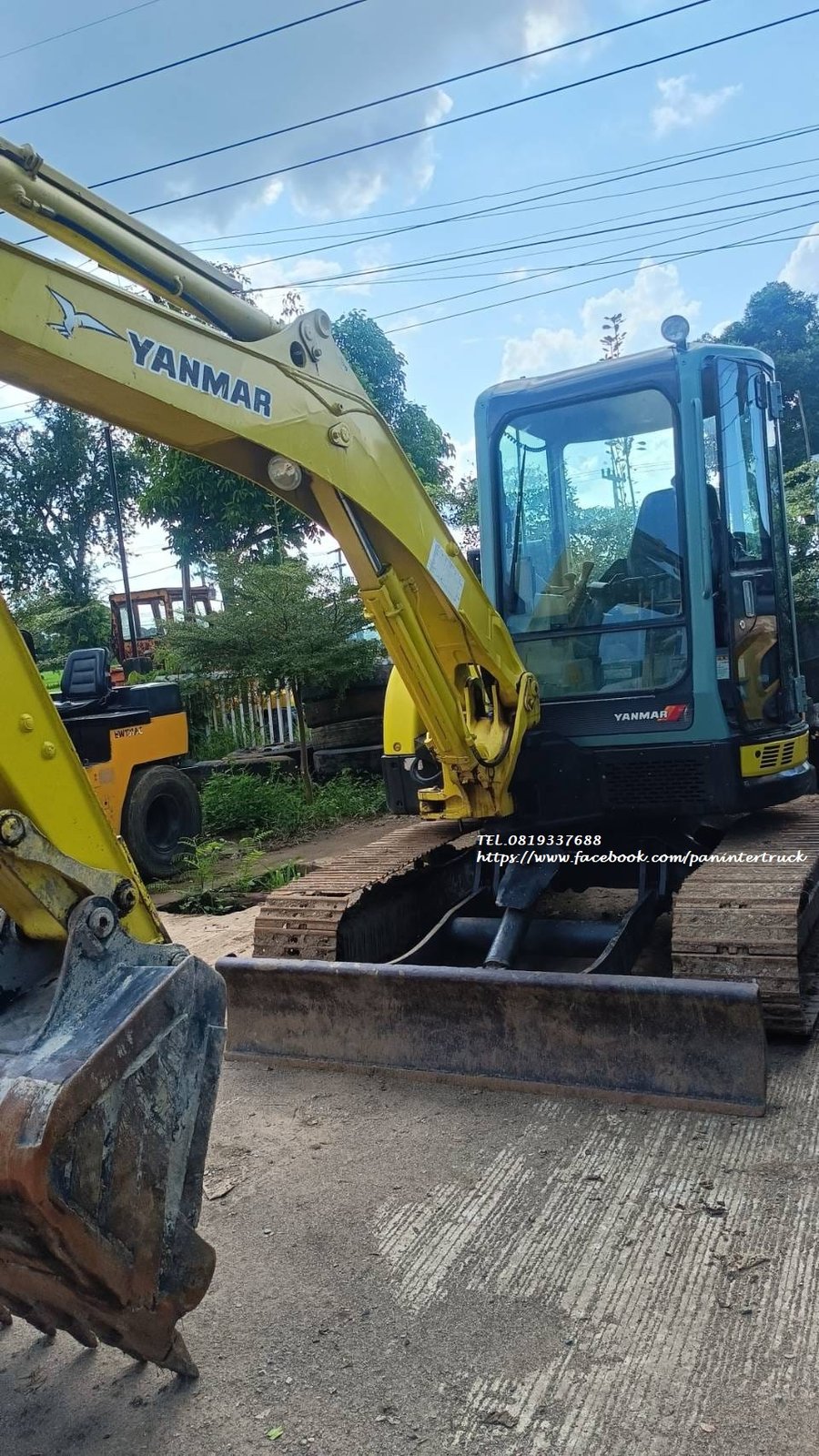 #แอร์หนาว ราคา 499,000 บาท#รถขุดยันม่าร์ YANMAR VIO55-5B ขนาด 5.5 ตัน