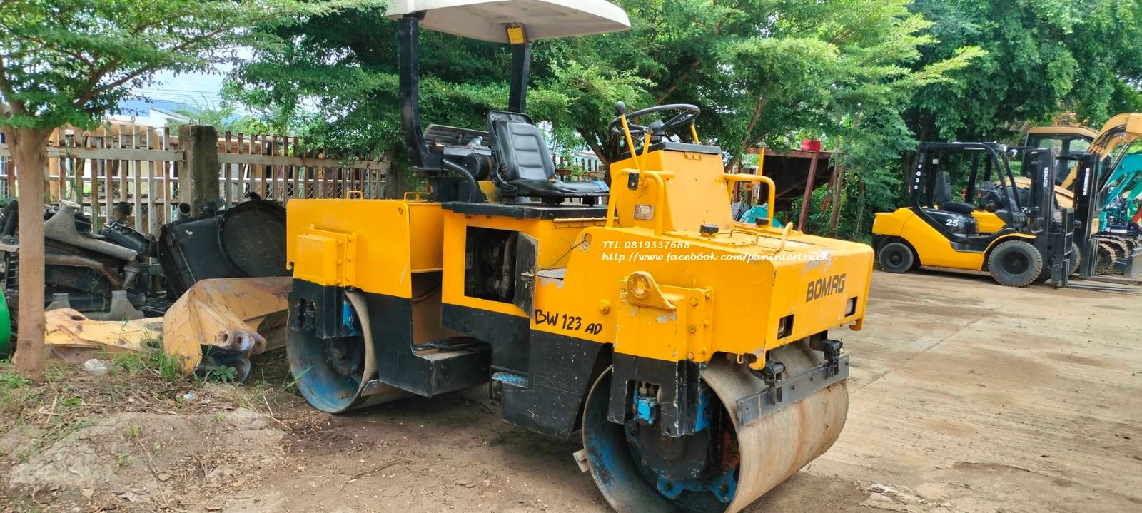 ลดกระหน่ำ 266,000 บาท 🎉SALE COMBINATION ROLLER #BOMAG #BW123AD #รถบด #รถบดถนน #รถบดโบแม็ค #รถบดหน้า