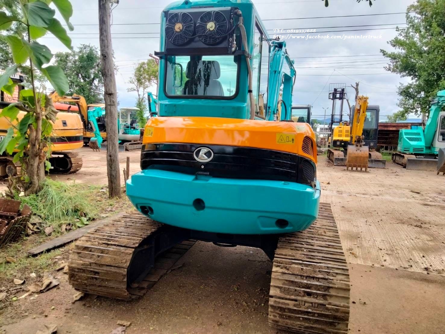 499,999 บาทรถขุดคูโบต้า ขนาด 5ตัน แอร์หนาว มีลายไปป์ปิ้ง ลายหัวเจาะ
 KUBOTA KX161-3SZ