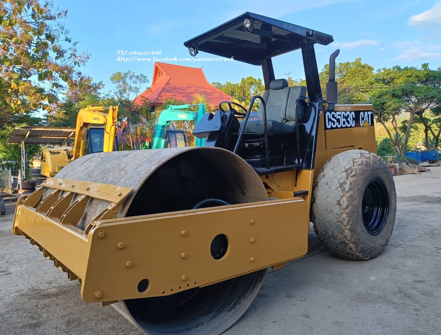 Vายถูกสุดๆ ราคาเพียง 599,000 บาท มีเล่มทะเบียน
รถบดสั่นสะเทือน ล้อเรียบ แคท CATERPILLAR CS563C -7GG
ขนาด10ตัน Vายถูกสุดๆ ราคาเพียง 599,000 บาท มีเล่มทะเบียน
รถบดสั่นสะเทือน ล้อเรียบ แคท CATERPILLAR CS563C -7GG
ขนาด10ตัน