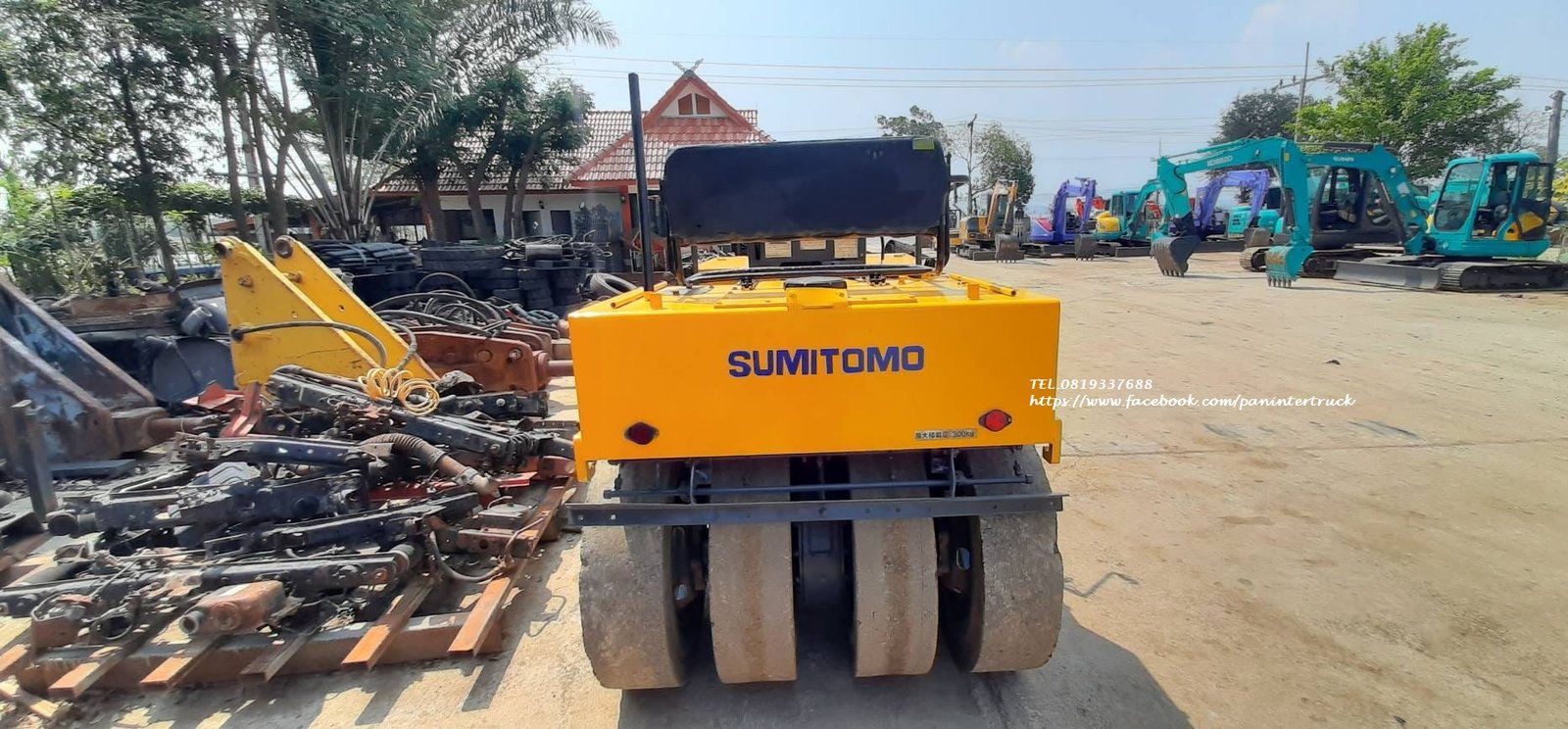 ลดสุดๆ🎉COMBINATION ROLLER #รถบดซูมิโตโม่ #SUMITOMO HW40VC 💥 ราคาเพียง 299,000 บาท