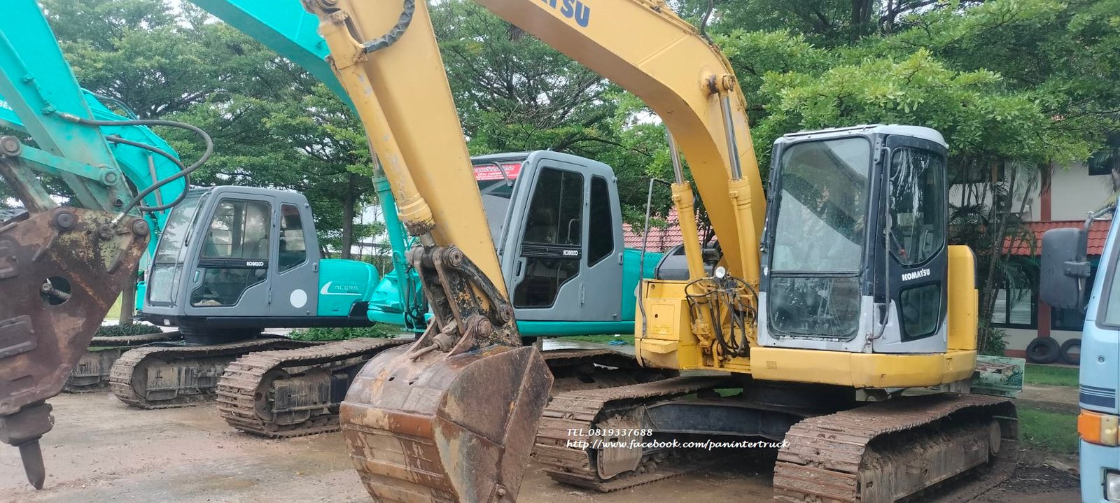 🎉พร้อมใช้งาน💯 Sาคาเพียง 655,000 บาท #รถขุด #KOMATSU #PC128US - 2E1 ขนาด12ตัน