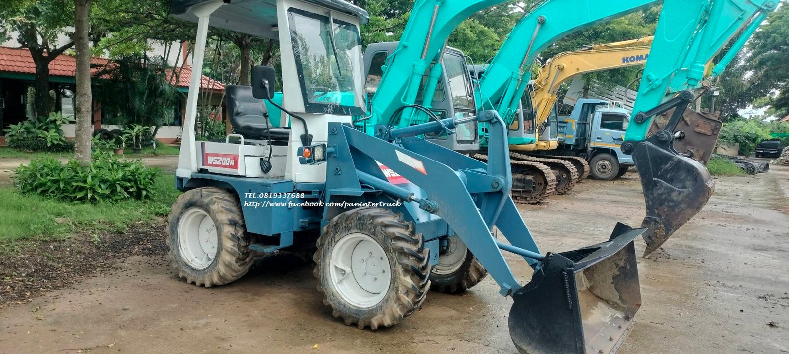 199,000 Uาท เท่านั้น!! FROM JAPAN #รถตัก #รถตักล้อยาง เก่าญี่ปุ่น ยี่ห้อ #มิตซูบิชิ 🎉 WHEEL LOADER 