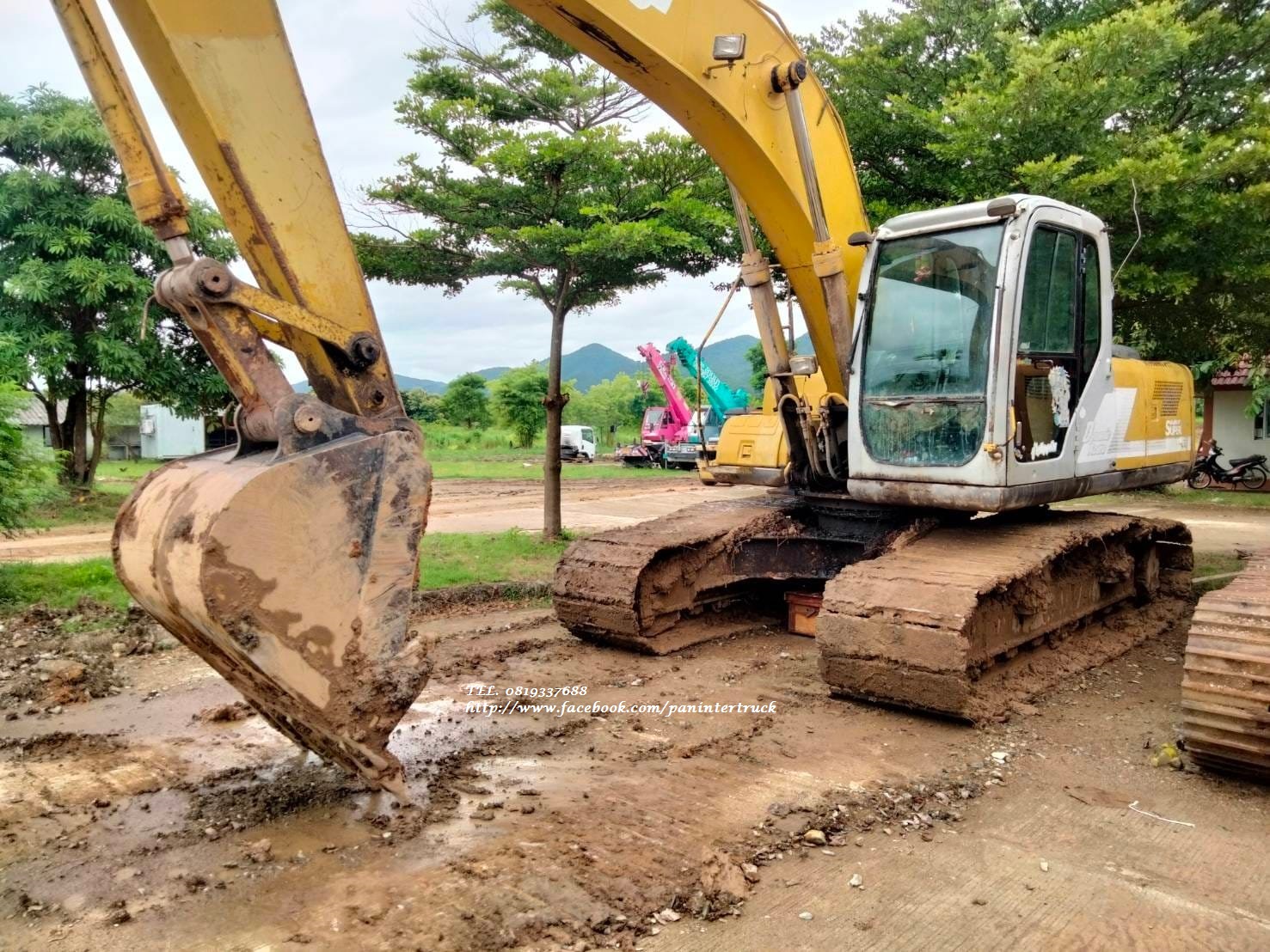 โปรวันแม่ 666,000 บาท รถขุดไซค์200 โกเบSK200-6 มีเล่มทะเบียน