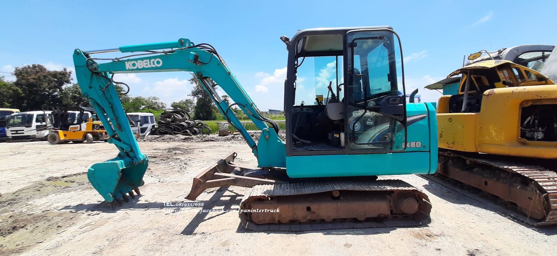รถขุดโกเบ เก่านอก แอร์หนาว มีตู้ มีเก๋ง มีประตู ราคาเพียง 499,000 บาท
HYD. EXCAVATOR KOBELCO SK60-8