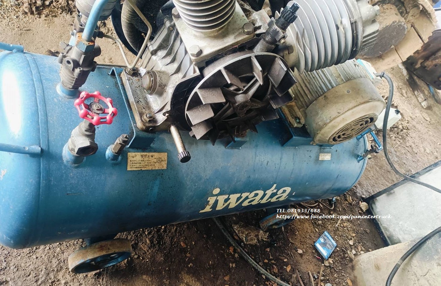 27,000 Uาท🇯🇵 FROM JAPAN งานนำเข้า #เครื่องปั๊มลม 220L.ลิตร #ELECTRIC AIR #COMPRESSOR #IWATA TP37PB 27,000 Uาท🇯🇵 FROM JAPAN งานนำเข้า #เครื่องปั๊มลม 220L.ลิตร #ELECTRIC AIR #COMPRESSOR #IWATA TP37PB