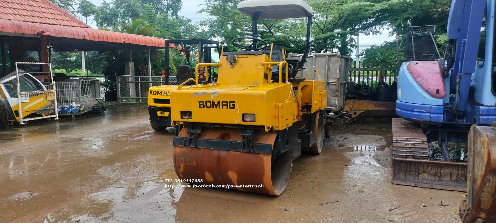 ลดกระหน่ำ 266,000 บาท 🎉SALE COMBINATION ROLLER #BOMAG #BW123AD #รถบด #รถบดถนน #รถบดโบแม็ค #รถบดหน้า