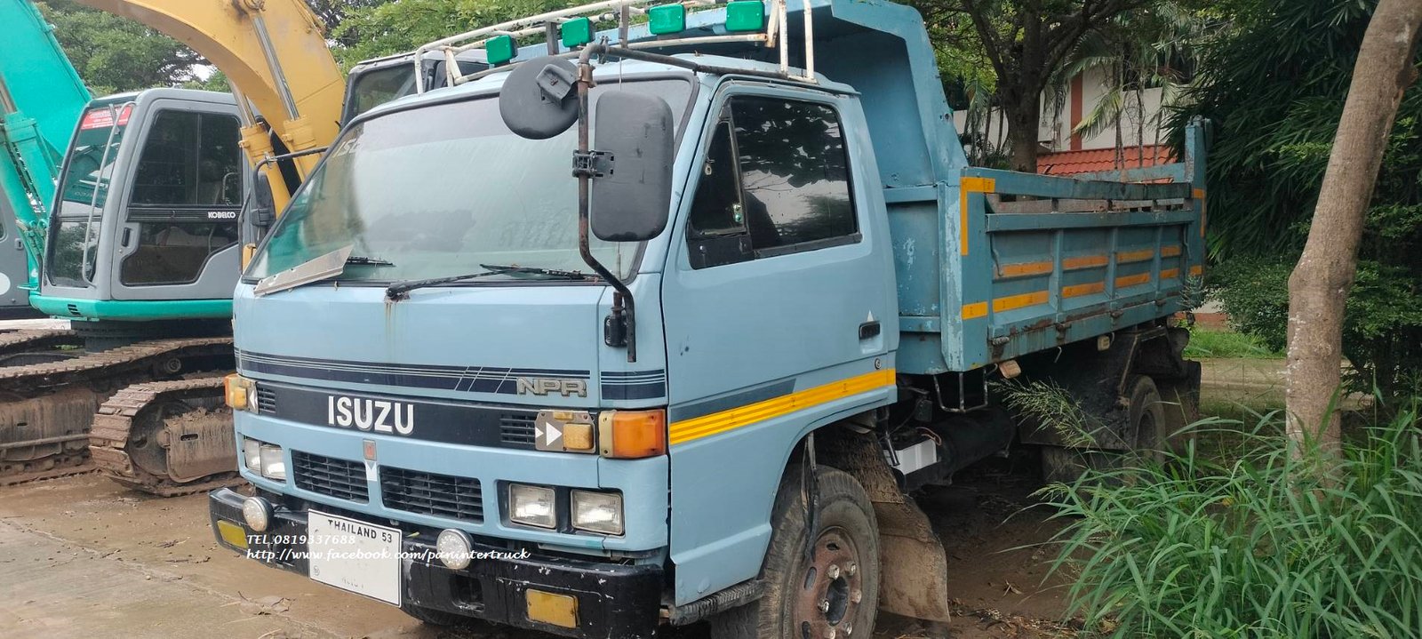 322,000 Uาท #รถบรรทุกอิซูสุ #ISUZU #NPR #6ล้อกลาง กระบะดั้มพ์ยิงหน้า 5คิว #รถดัมพ์