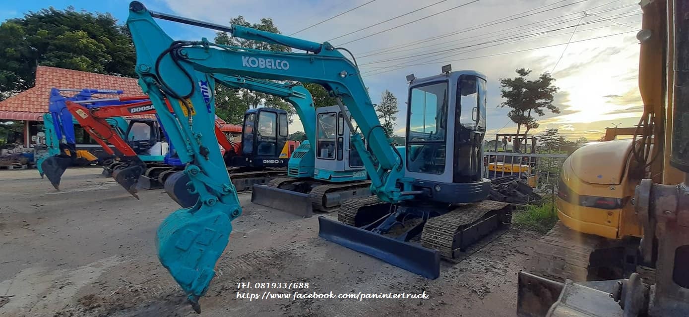 ราคาเพียง 455,000 บาทมีตู้/มีเก๋ง/ประตูสไลด์ รถขุดขนาด4ตัน #KOBELCO #SK45SR