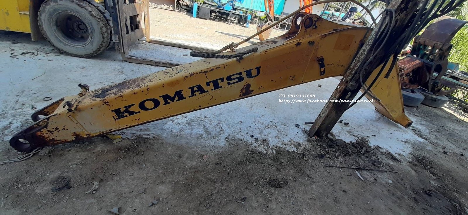 BOOM-ARM KOMATSU PC120-5 ราคาเพียง 66,000 บาท ชุดบูม-อาร์ม สำหรับรถขุดไซค์ 100 /120 BOOM-ARM KOMATSU PC120-5 ราคาเพียง 66,000 บาท ชุดบูม-อาร์ม สำหรับรถขุดไซค์ 100 /120