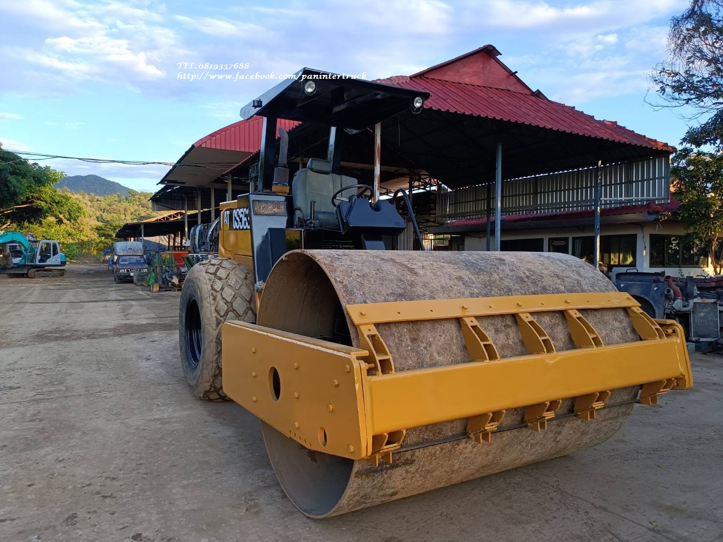 Vายถูกสุดๆ ราคาเพียง 599,000 บาท มีเล่มทะเบียน
รถบดสั่นสะเทือน ล้อเรียบ แคท CATERPILLAR CS563C -7GG
ขนาด10ตัน Vายถูกสุดๆ ราคาเพียง 599,000 บาท มีเล่มทะเบียน
รถบดสั่นสะเทือน ล้อเรียบ แคท CATERPILLAR CS563C -7GG
ขนาด10ตัน