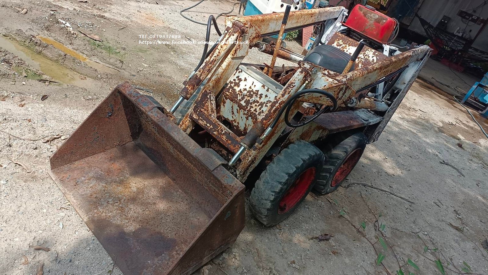 66,000 Uาท FROM JAPAN #รถตักเล็ก #บ๊อบแคท #BOBCAT 310 #รถตัก #รถตักล้อยาง เก่าญี่ปุ่น