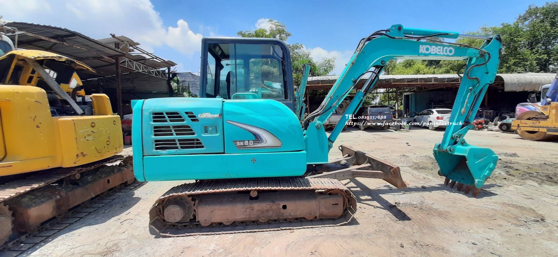 รถขุดโกเบ เก่านอก แอร์หนาว มีตู้ มีเก๋ง มีประตู ราคาเพียง 499,000 บาท
HYD. EXCAVATOR KOBELCO SK60-8 รถขุดโกเบ เก่านอก แอร์หนาว มีตู้ มีเก๋ง มีประตู ราคาเพียง 499,000 บาท
HYD. EXCAVATOR KOBELCO SK60-8