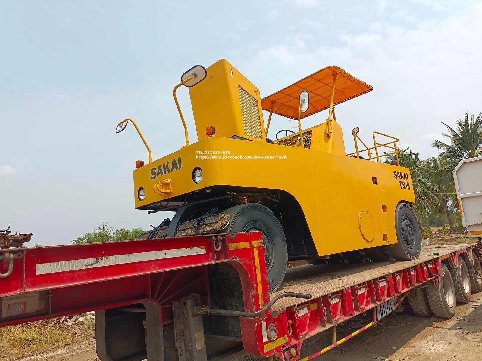 ลดสุดๆ 388,000 Uาท 🎉TIRE ROLLER #รถบดซาไก  #SAKAI  #TS7409  #TS9
#รถบดล้อยาง  9เส้น