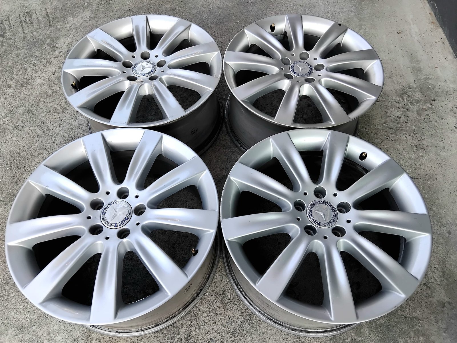 ล้อ18นิ้ว Benz Made in germany ไม่มีซ่อม