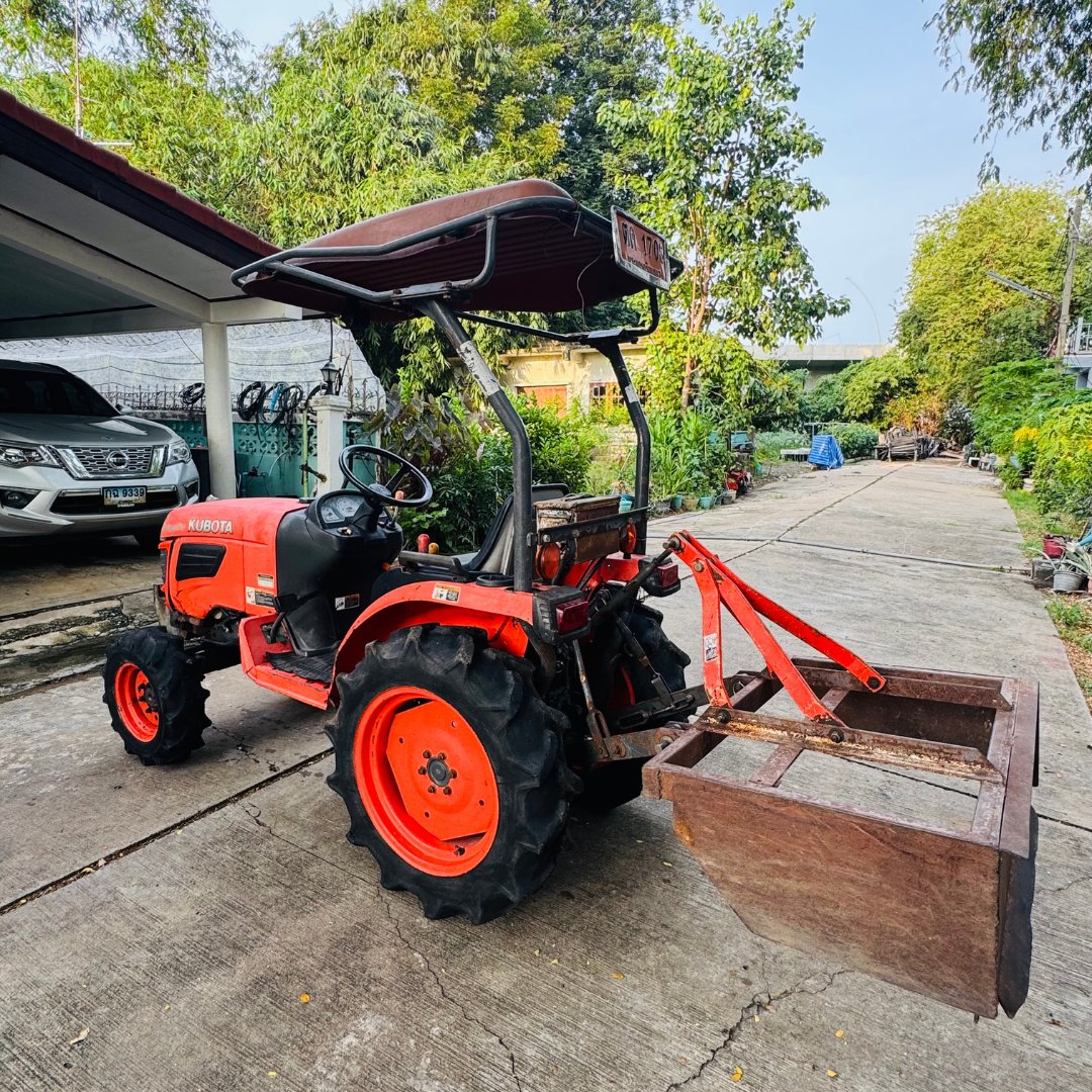 Kubota B2420 ใช้น้อย อุปกรณ์ต่อท้ายครบ เล่มทะเบียนชุดโอนครบ มือเดียว อยุธยา