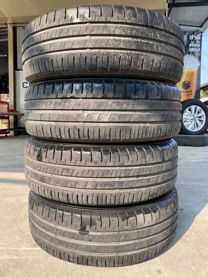 ล้อ NISSAN All New Almera ขอบ15 ถอดป้ายแดง สภาพเหมือนใหม่ พร้อมยางเปอร์เซ็นต์ DUNLOP