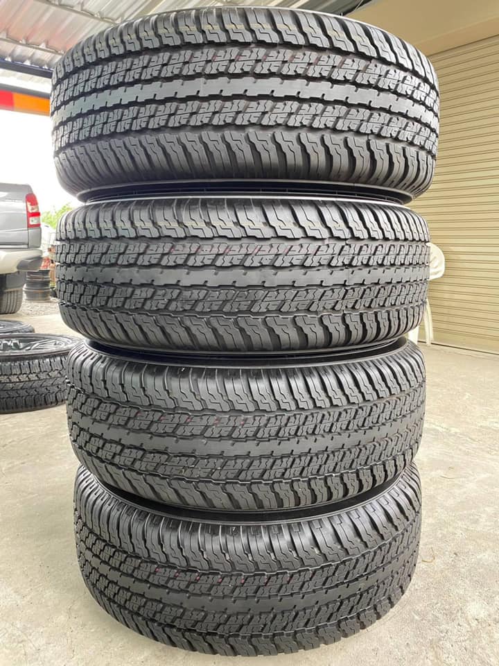 ล้อ TOYOTA New Revo ขอบ17 6รู139.7 สีเดิมโรงงาน ใหม่กริ๊ป พร้อมยางป้ายแดง YOKOHAMA GEOLANDAR G94 265/65/17 ปี21