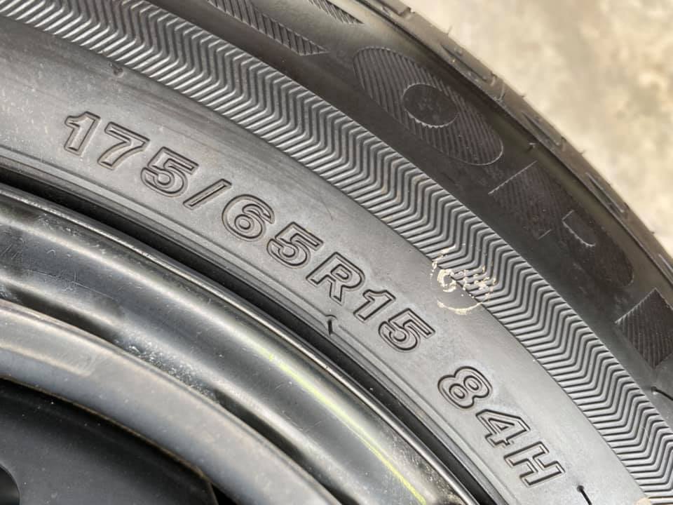 ยางถอดป้ายแดง BRIDGESTONE ECOPIA EP150 175/65R15 ปี20 ยางถอดป้ายแดง BRIDGESTONE ECOPIA EP150 175/65R15 ปี20