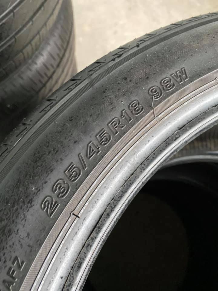 ยาง BRIDGESTONE TURANZA T005A 235/45R18 ปี19