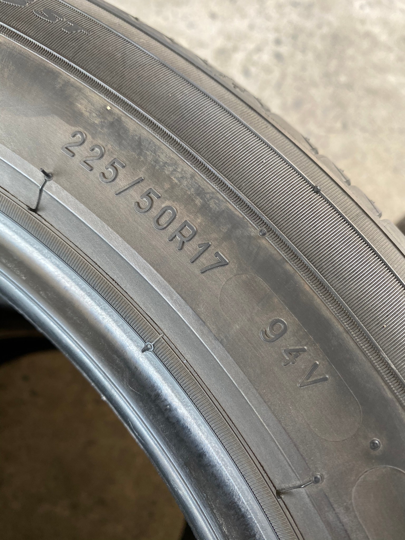 ยาง Michelin PRIMACY 3ST 225/50-17 ปี19
