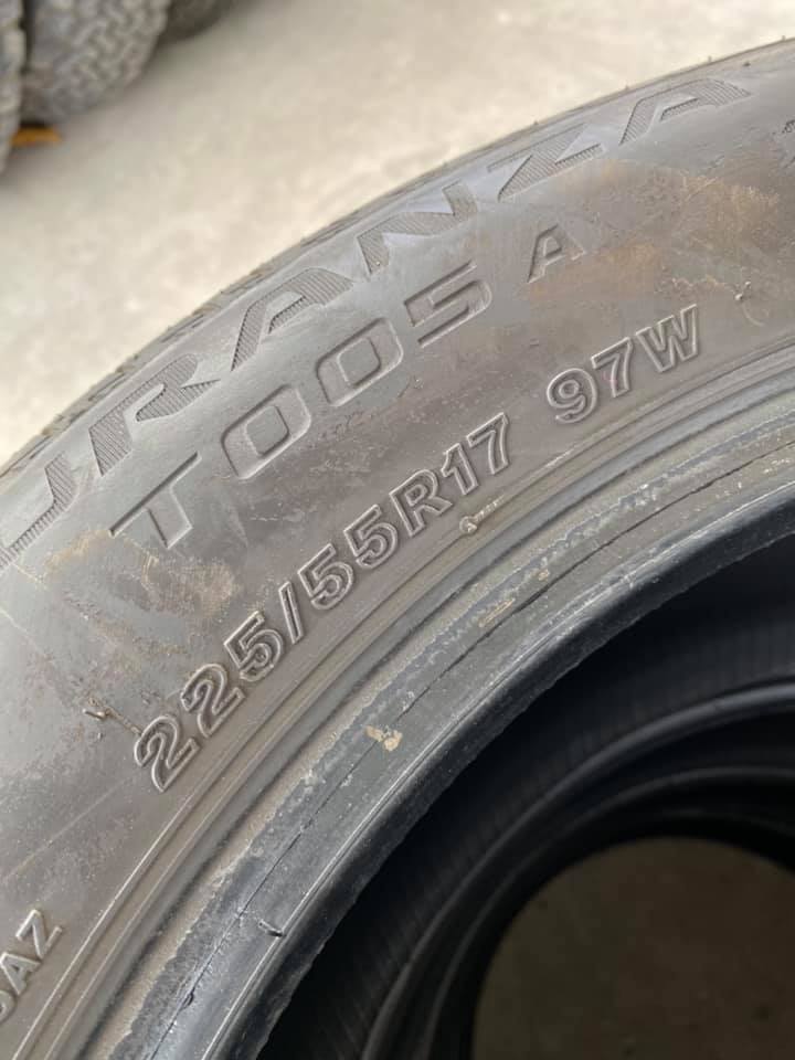ยาง Bridgestone Turanza T005A 225/55-17 ปี18 ยาง Bridgestone Turanza T005A 225/55-17 ปี18