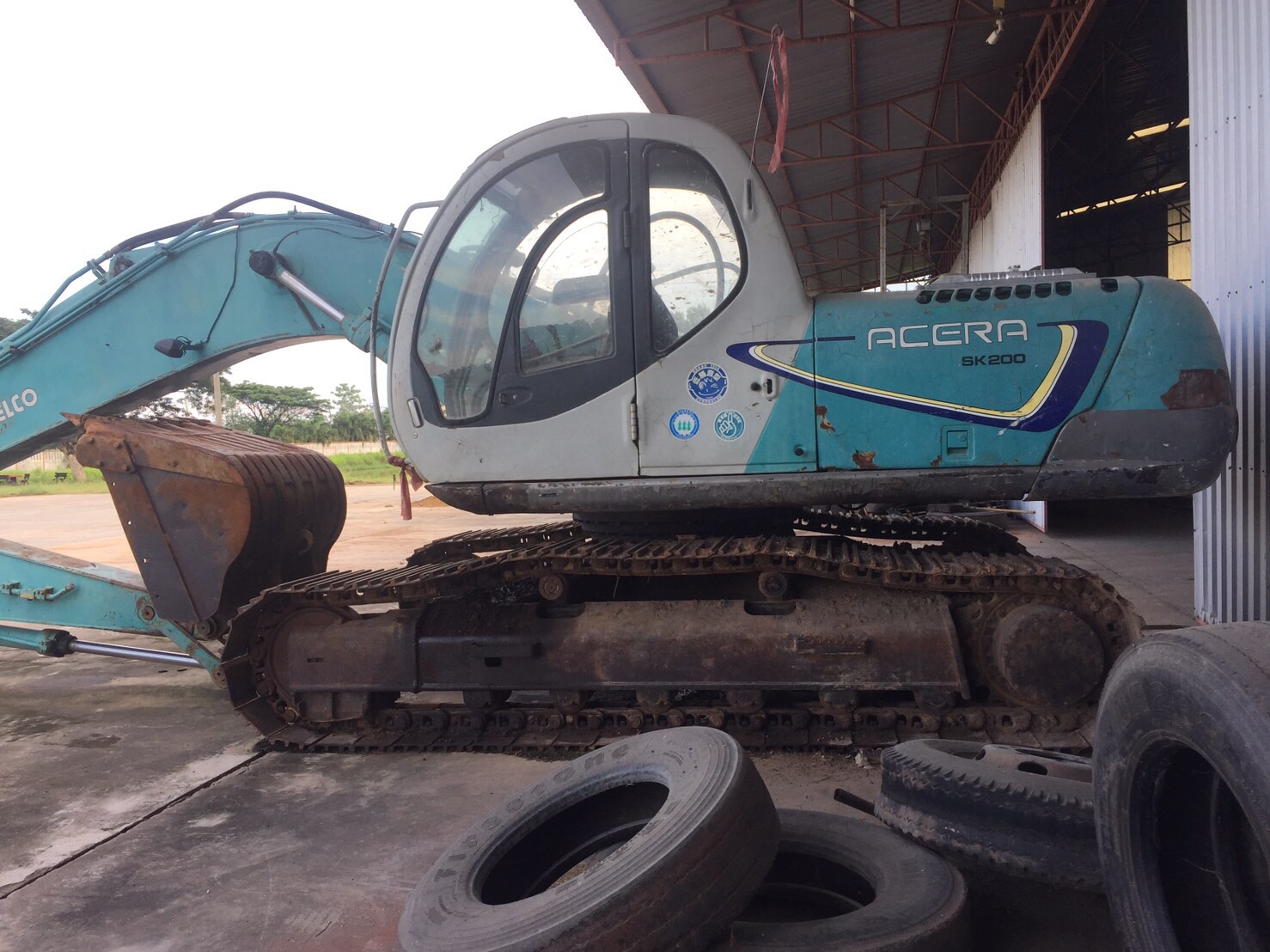 ขายด่วน รถแบคโฮ KOBELCO SK200-5 สภาพดีมาก ติดต่อด่วน 0910617179