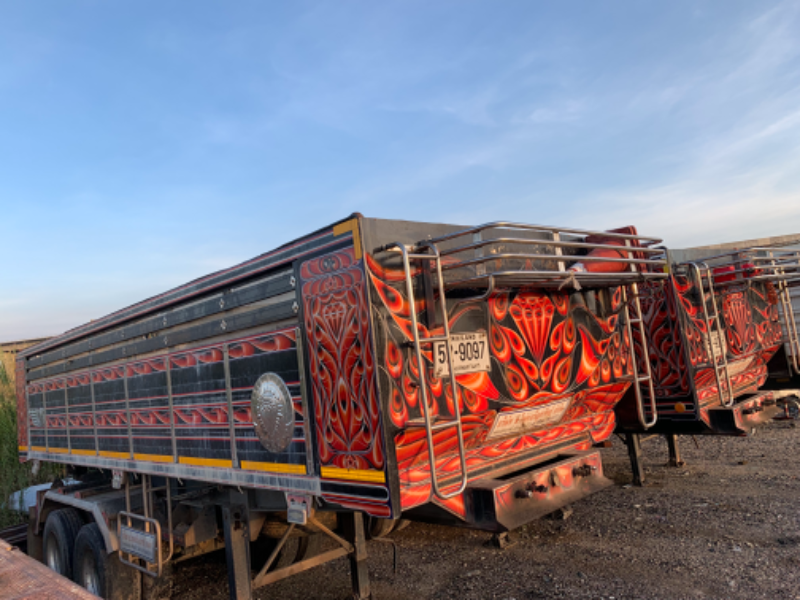 -หาง เซมิดั้ม ยี่ห้อสามมิตร 2 เพลายาว7.8เมตร