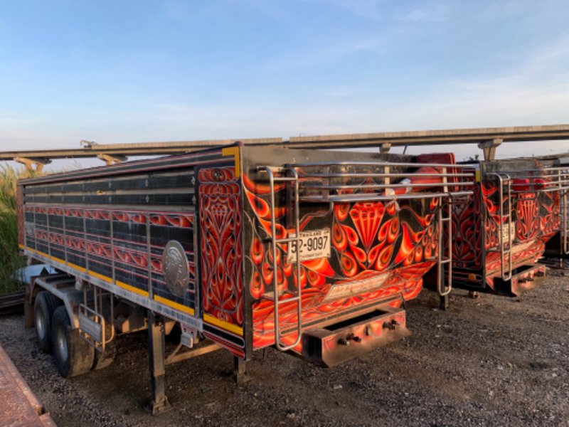 -หาง เซมิดั้ม ยี่ห้อสามมิตร 2 เพลายาว7.8เมตร