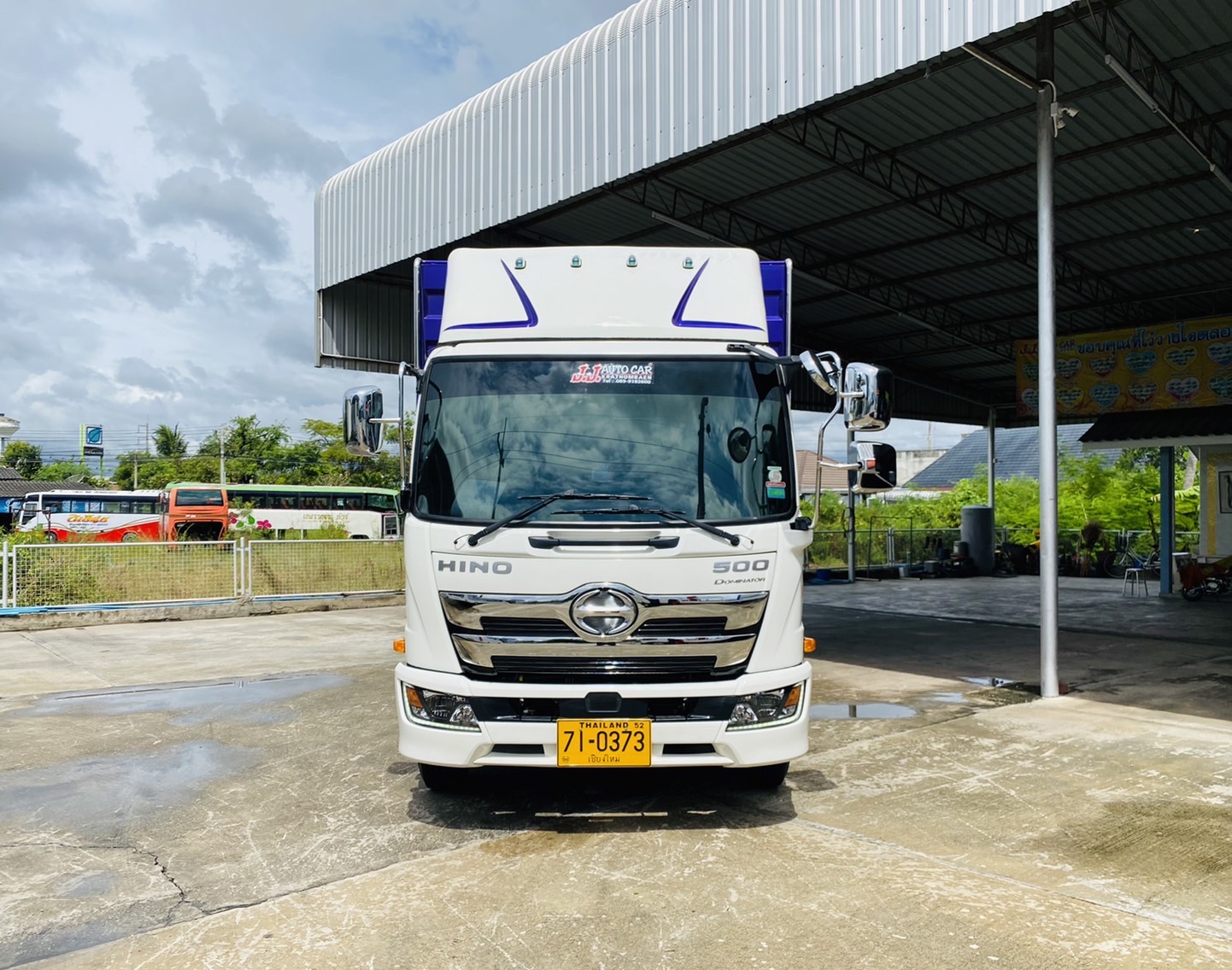 รถ10เดือน NEW FC9J DOMINATOR 175  กะบะเหล็กพร้อมคอก ยาว 6.60 เมตร  วิ่ง 65,822กิโลเมตร ร  สภาพน้องๆป้ายเเดงสวยๆพร้อมใช้งาน จดทะเบียนปี 2564 ( 2021 ) ราคา1,450,000 บาท