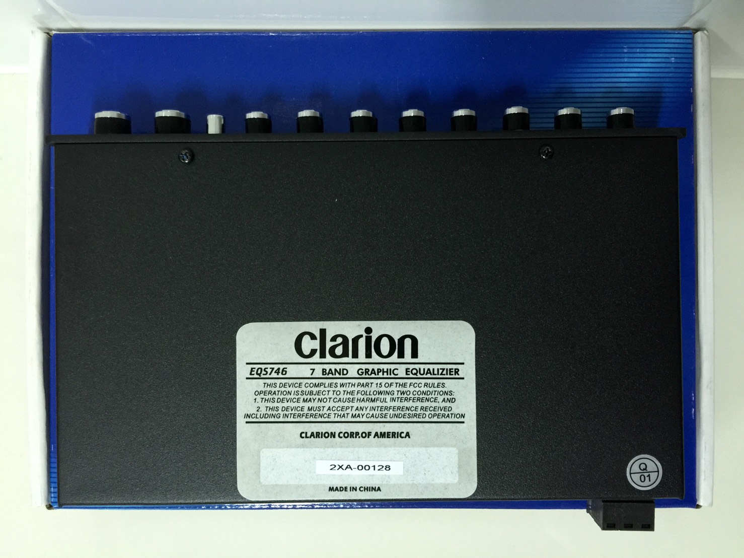 ขายปรีแอมป์ยี่ห้อ Clarion รุ่น EQS746 คุณภาพเสียงดีแนว SQ เลยครับ ขายปรีแอมป์ยี่ห้อ Clarion รุ่น EQS746 คุณภาพเสียงดีแนว SQ เลยครับ