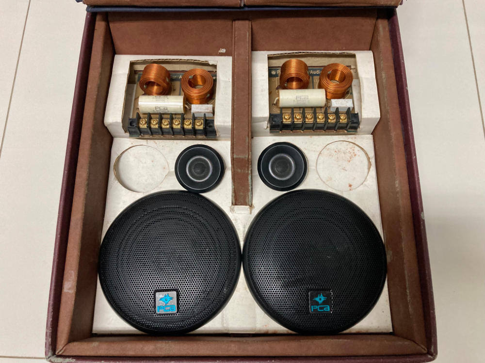 ขายลำโพง PEERLESS by PCA 4" แยกชิ้นกลางแหลมแท้