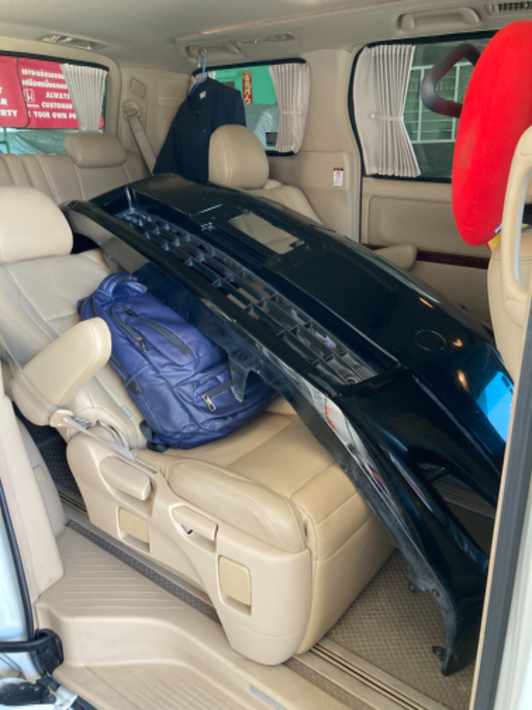 ขายกันชนหน้ารถยนต์ TOYOTA รุ่น ALPHARD 2.4L-3.5L ปี 2008-2011